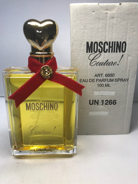 Couture! Moschino eau de parfum 100 ml. Rare, vintage first edition.