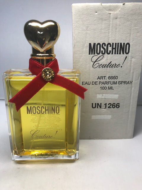 Moschino perfume couture shop