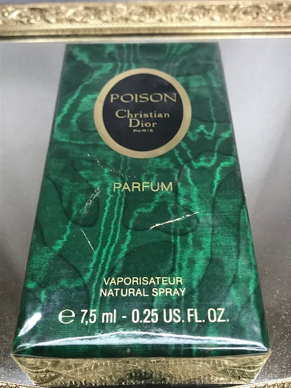 Poison Dior pure parfum 7,5 ml. Rare, original 1985. Sealed