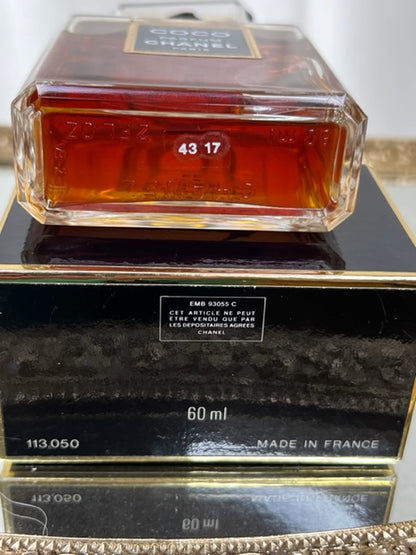 Coco parfum Chanel pure parfum 60 ml. Vintage 1984. Sealed