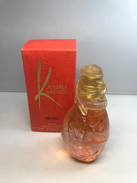 Kenzo Kashaya edt 75 ml. Rare, vintage, première édition.