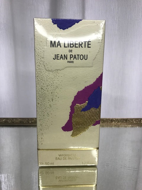 Ma Liberté Jean Patou eau de parfum 50 ml. Rare vintage first edition 1987. Sealed