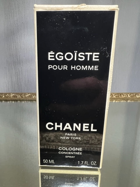 Chanel Egoiste cologne concentree 50 ml. Vintage 1992. Sealed