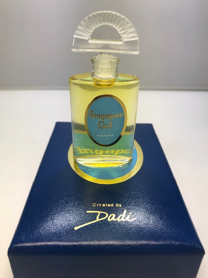 Singapore girl Dadi pure parfum 14 ml. Rare, vintage. First edition. Sealed