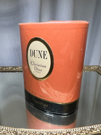 Dune Dior pur parfum 30 ml. Rare, vintage première édition 1991. Scellé