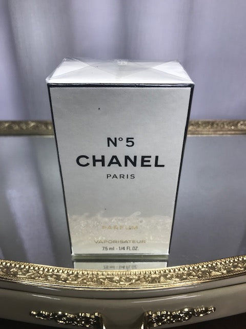 Chanel No 5 pure parfum 7,5 ml. Vintage 1980. Sealed