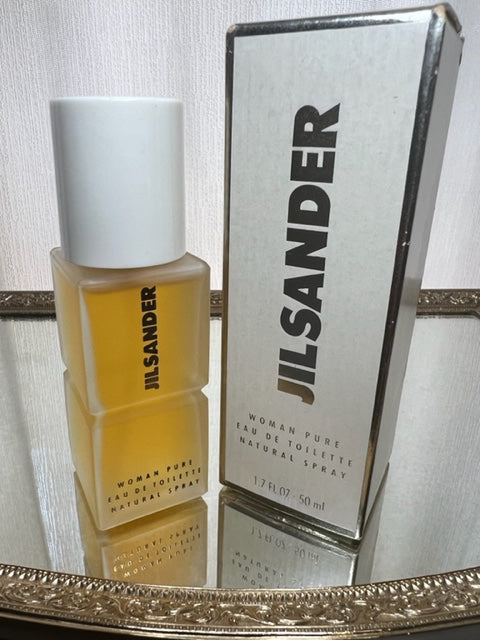 Jil Sander Pure pour femme numéro 1. Edt 50 ml rare original 1979 (Allemagne). Flacon scellé