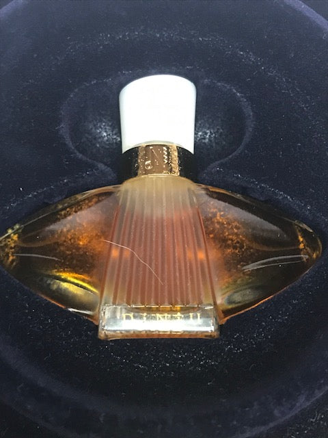 Coffret parfum Dinju Pola. Extrait 8 ml et pendentif doré. Rare, vintage 1998.
