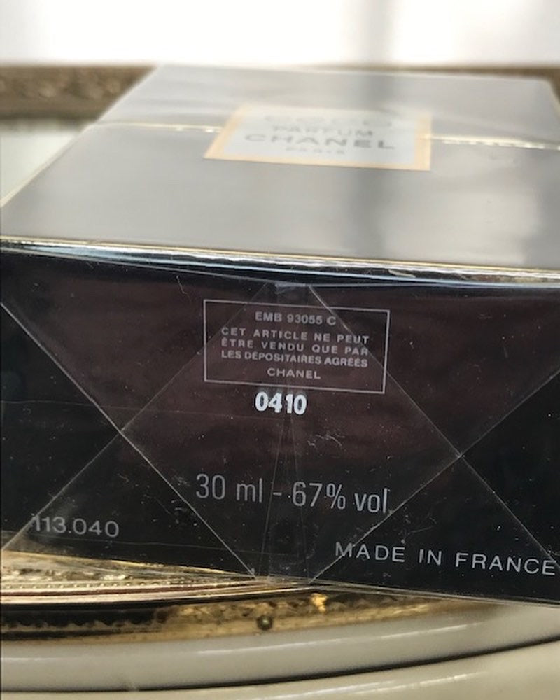 Coco parfum Chanel pure parfum 30 ml. Rare, vintage 1984. Sealed