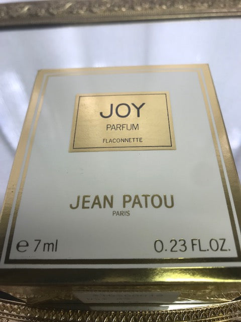 Joy Jean Patou pure parfum 7 ml. Rare vintage 1970. Sealed