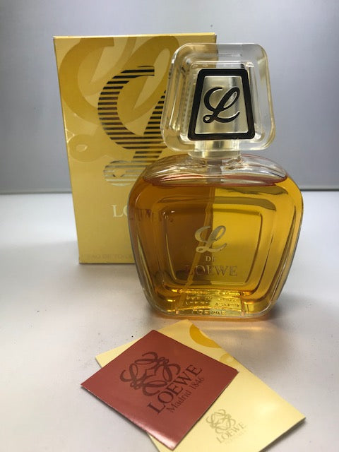 L de Loewe Eau de toilette 120 ml. Rare vintage 1972s. 