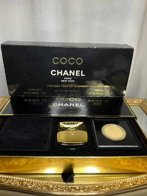 Coco parfum Chanel pressed parfum concentree. Sealed 1984 original