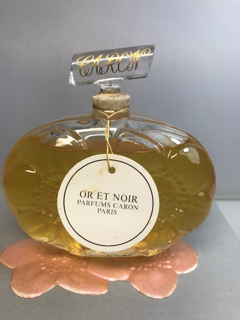 Or et Noir Caron pure parfum 90 ml. Rare, vintage. Sealed. Original, baccarat, certificate.