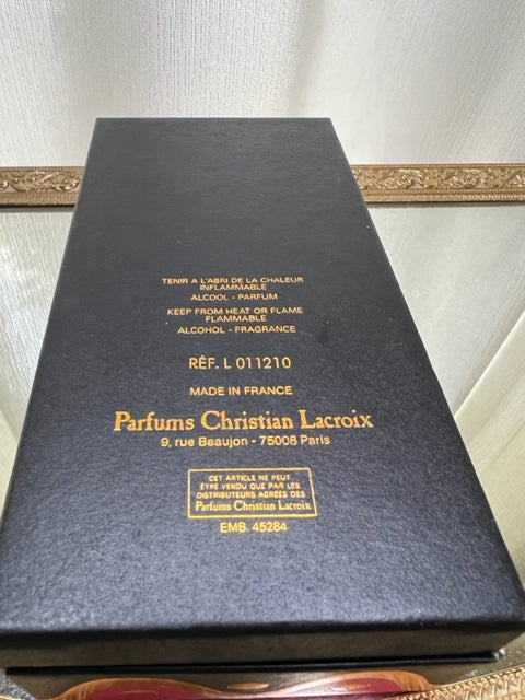 C'est La Vie Christian Lacroix pur parfum 7,5 ml. Édition originale vintage 1990