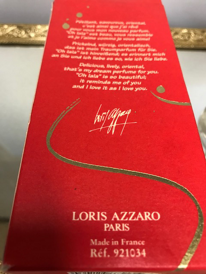 Oh la la Loris Azzaro edp 25 ml. Édition originale de 1993