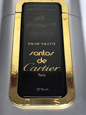 Santos de Cartier eau de toilette 50 ml. Rare, vintage, first edition. Sealed/full.