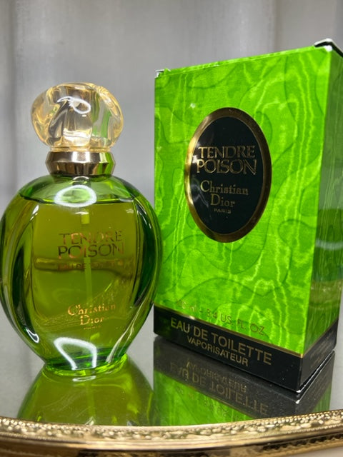 Tendre Poison edt 100 ml. Vintage 1989. Sealed bottle