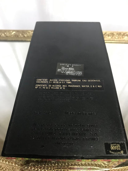 Ysatis Givenchy pure parfum 15 ml. Vintage original first edition. Crystal bottle