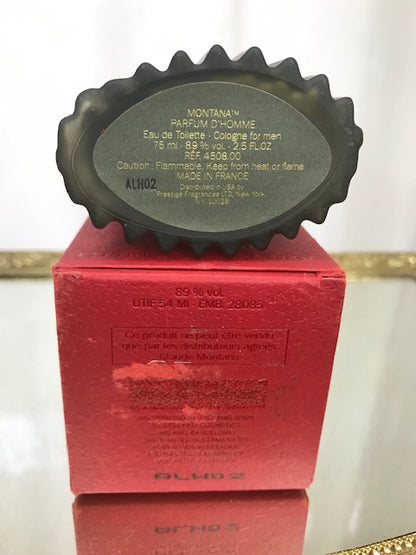 Montana D’Homme edt 75 ml. Rare, édition originale vintage. Scellé/plein