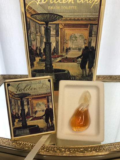 Golden Drop Reichenbach edt 100 ml + pure parfum. Rare vintage 1980.
