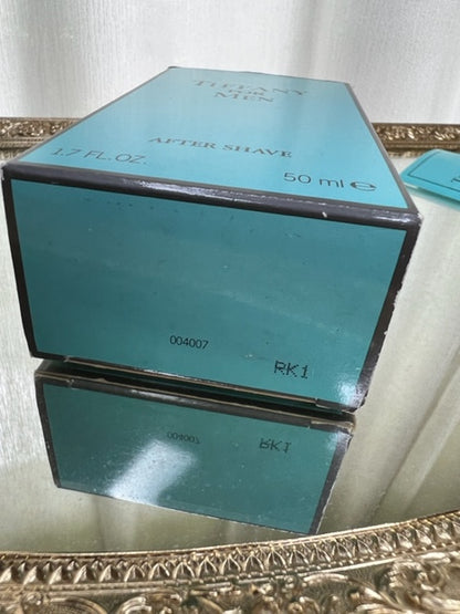 Tiffany For Men après-rasage 50 ml. Rare, vintage 1990. Flacon scellé