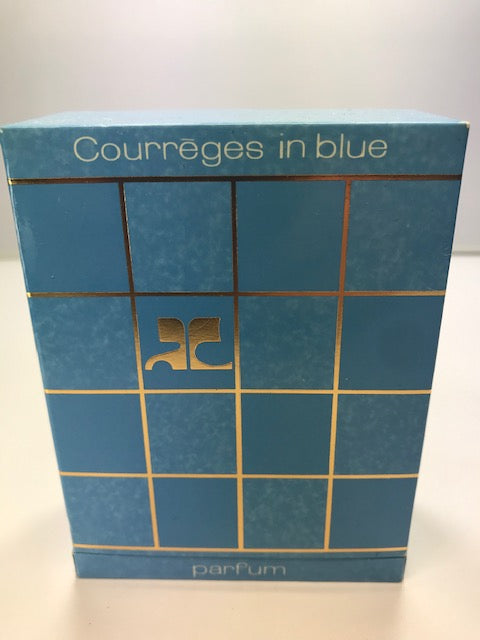 Courreges in blue pure parfum 15 ml. Rare vintage 1983s. - 