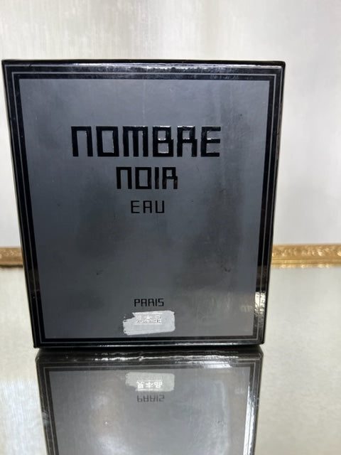 Nombre Noir Shiseido edp 60 ml. Rare vintage 1982 original edition Sealed bottle