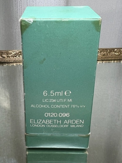 Blue Grass Elizabeth Arden extrait 6,5 ml Vintage 1960. Flacon scellé.