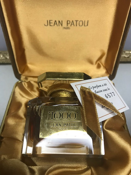 Jean Patou 1000 pure parfum 15 ml. Rare, vintage. Sealed – My old