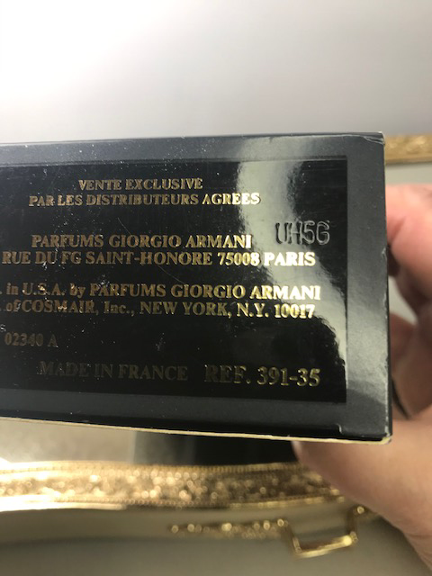 Giorgio Armani edt 100 ml. Rare, vintage, original first edition 1982s. Sealed bottle