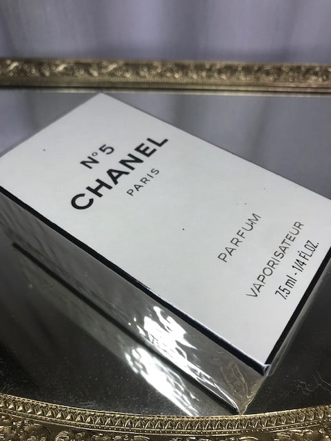 Chanel No 5 pure parfum 7,5 ml. Vintage 1980. Sealed