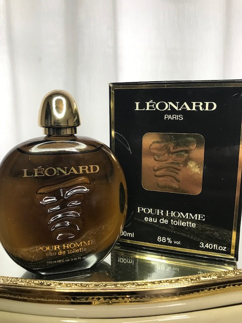 Leonard Pour Homme eau de toilette 100 ml. Original 1980s. Sealed