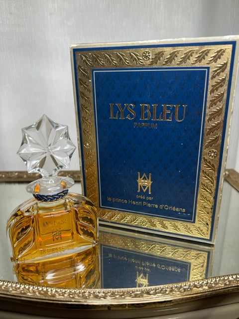 Lys Bleu Prince Henri d'Orleans pure parfum 30 ml. Vintage 1980. Sealed bottle