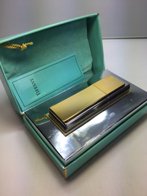 Tiffany Tiffany pure parfum 10 ml in gold case. Rare vintage