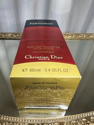 Fahrenheit Dior edt 100 ml. Extremely rare first edition. Sealed bottle