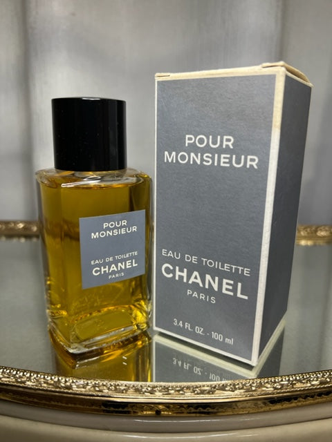 Chanel Pour Monsieur edt 100 ml. Rare vintage 1970 edition. Sealed bot – My old  perfume