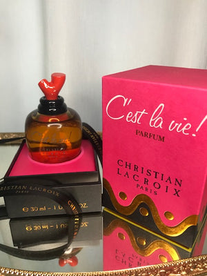 C’est la Vie Lacroix pure parfum 30 ml. Rare, vintage, first edition. Sealed