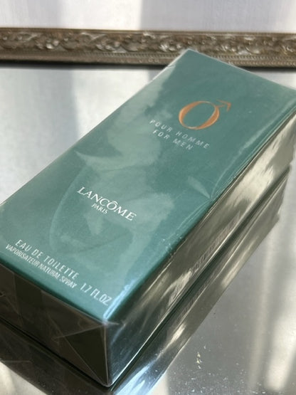 O pour Homme Lancôme 50 ml. Édition originale vintage de 1996. Scellé