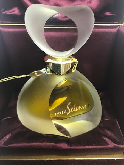 Selenion Pola pure parfum 30 ml. Rare original 1989. Scellé. Certificat et numéro.