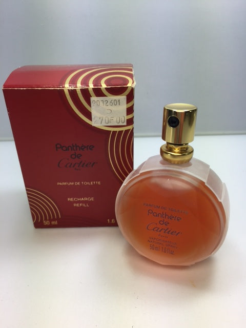 Panthère de Cartier eau de toilette 50 ml. Rare vintage 