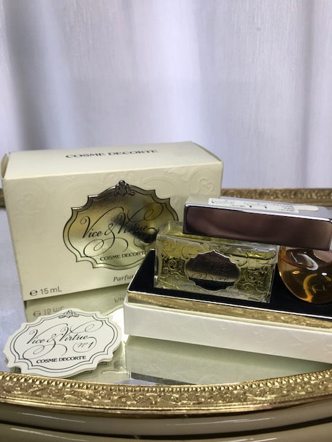Vice & Virtue Cosme Decorte (Japan) pure parfum 15 ml. Rare
