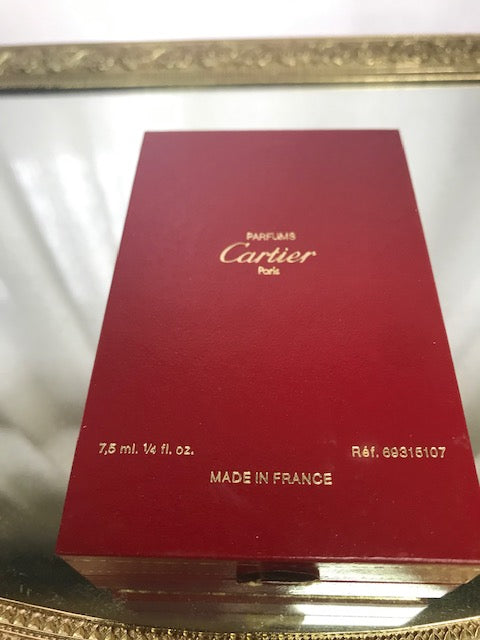 Must de Cartier pure parfum 7,5 ml. Rare édition originale de 1981. Scellé