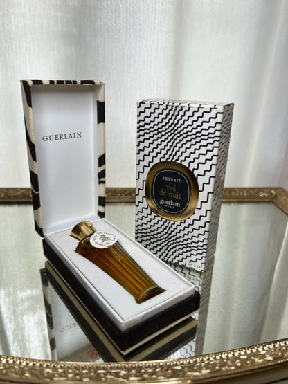 Vol de Nuit Guerlain extrait 7,5 ml. Vintage 1970. Sealed