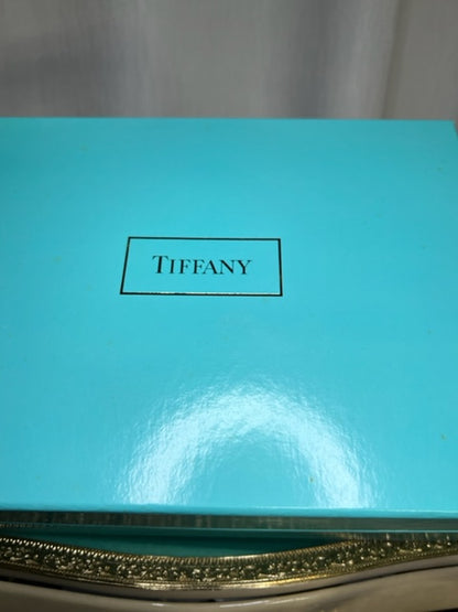 Coffret parfum Tiffany Trueste : edp 50 ml et vaporisateur doré. Vintage