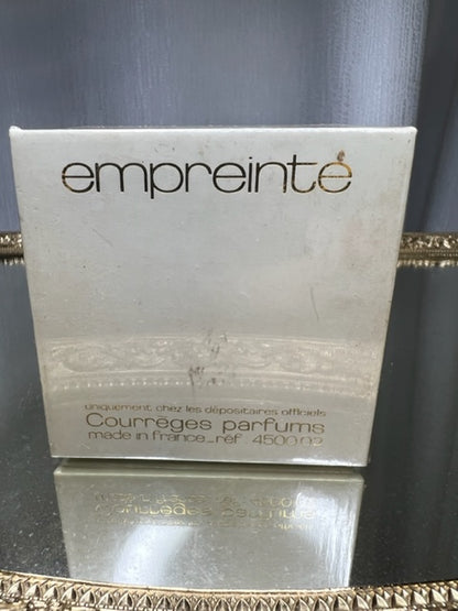 Empreinte Courreges pure parfum 7 ml. Raro, vintage 1978. Sigillato