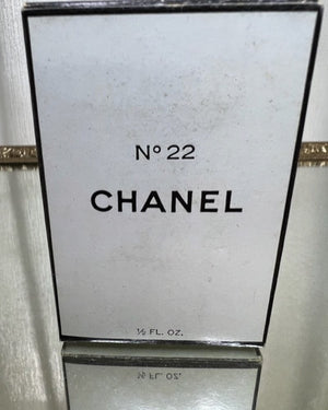 Chanel No 22 extrait 15 ml. Vintage 1960 original. Sealed