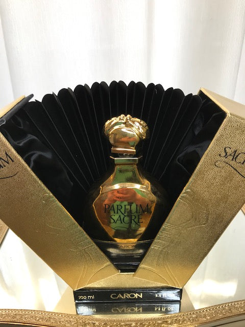 Caron Parfum Sacré pure parfum 100 ml. Rare, vintage 1991.