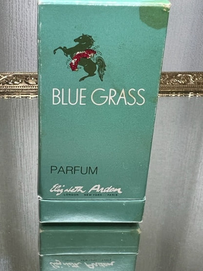 Blue Grass Elizabeth Arden extrait 6,5 ml Vintage 1960. Flacon scellé.