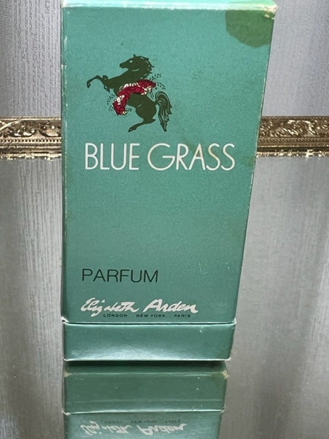 Blue Grass Elizabeth Arden extrait 6,5 ml Vintage 1960. Sealed bottle.