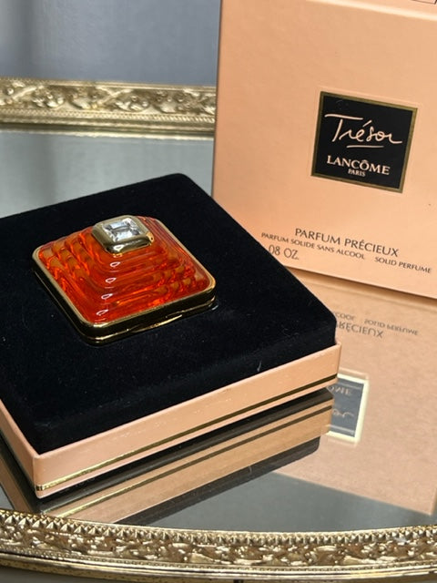 Tresor Lancôme profumo puro solido. Vintage. Edizione limitata. Sigillato